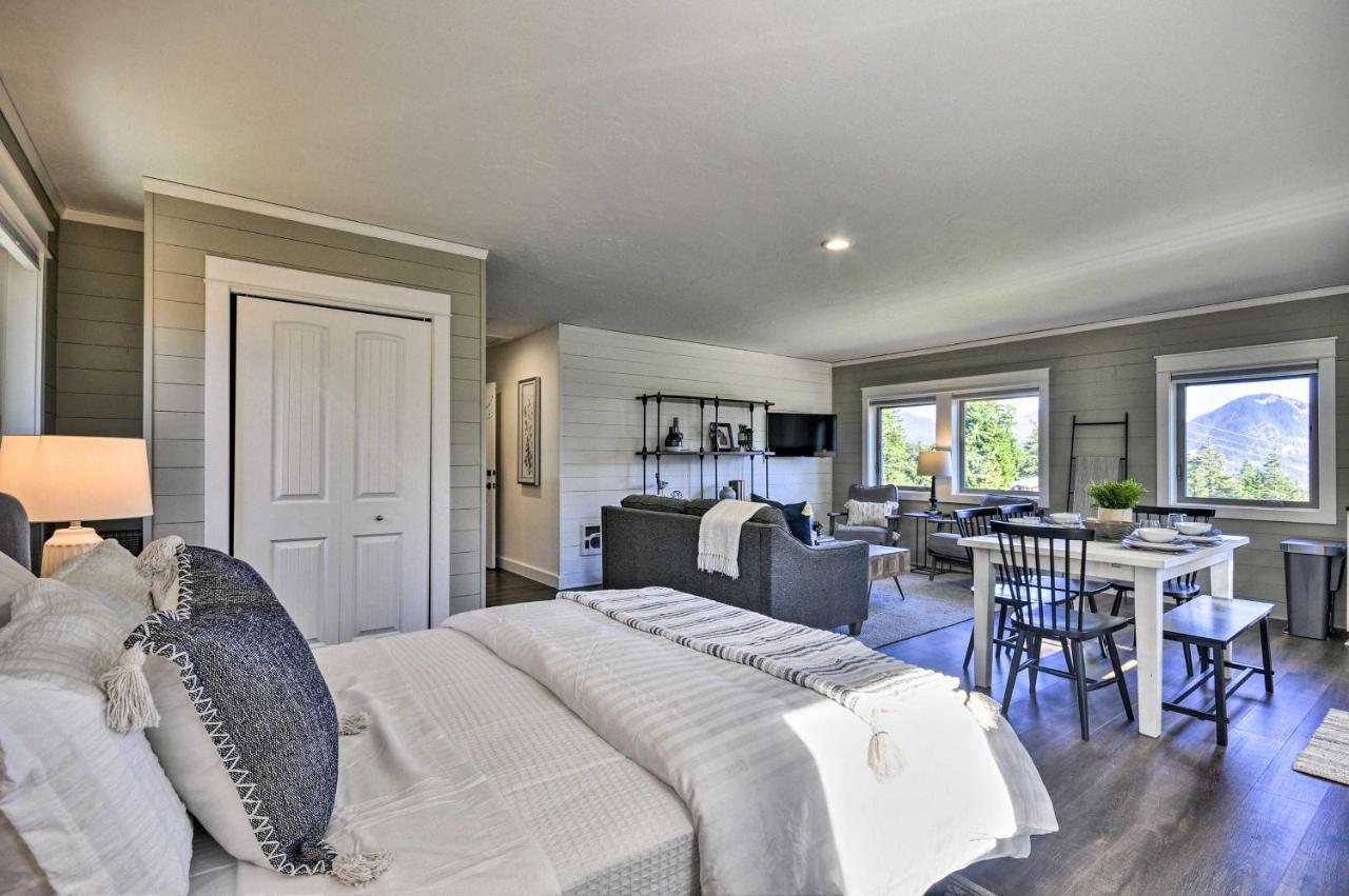 Scenic Studio With Loft And View Of The Columbia River Carson Екстер'єр фото