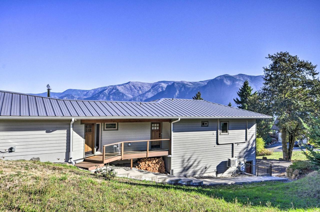 Scenic Studio With Loft And View Of The Columbia River Carson Екстер'єр фото